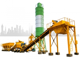 stationary stabilized soil mixing plant