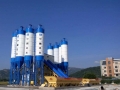 Automatic precast concrete production line China manufacturer new HZS90m3/h batching plant concrete ready mixing 