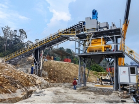 indonesia concrete batch Plant